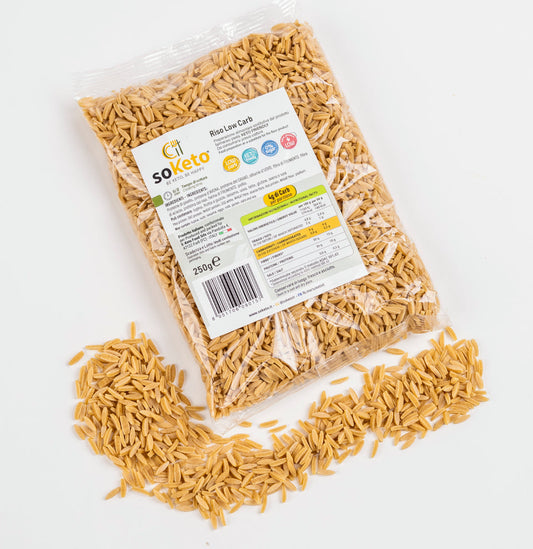 Riso low carb Cheto (250gr) - 2,5g carbo
