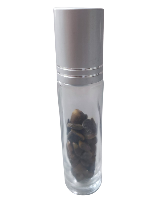 Roll-on con Pietre Naturali di Occhio di Tigre
