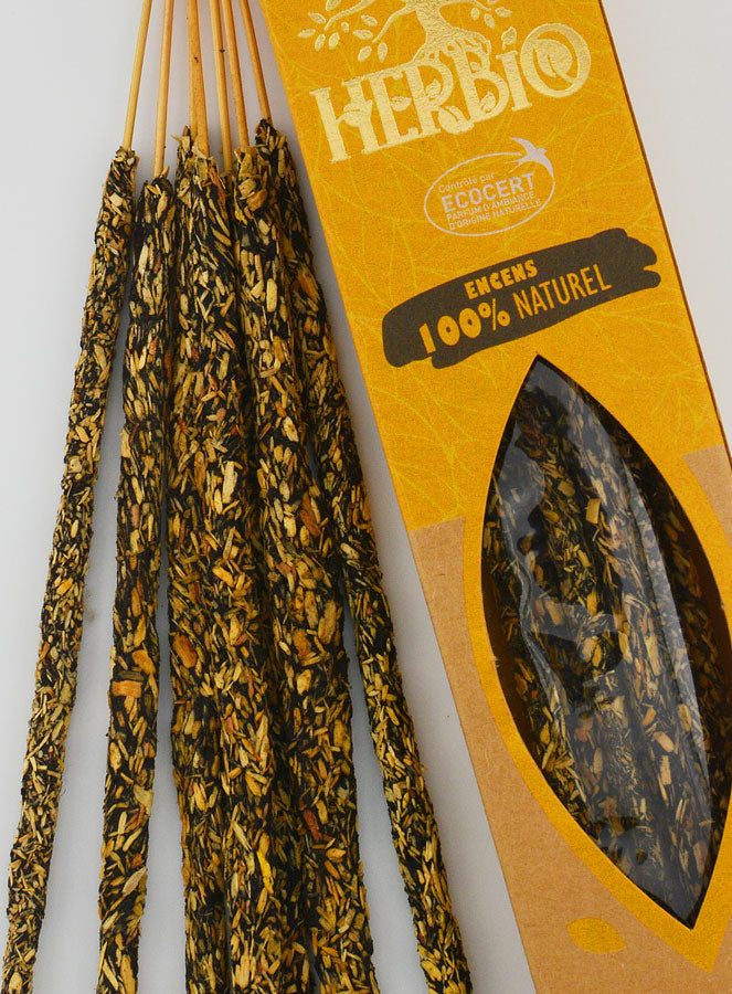 Bastoncini di Incenso HERBIO Ecocertificaticarti - Palo Santo 25g