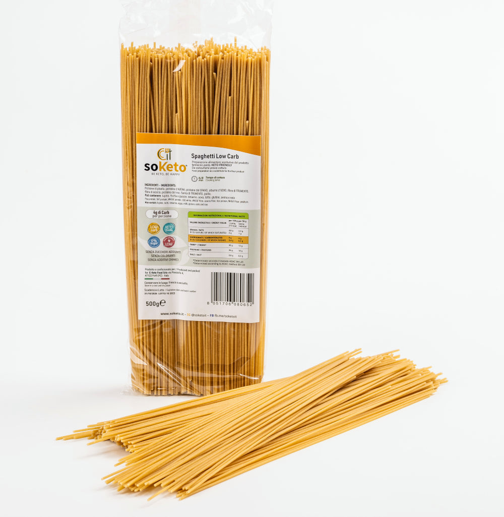Spaghetti Low Carb Cheto (500 g) 4gr carbo